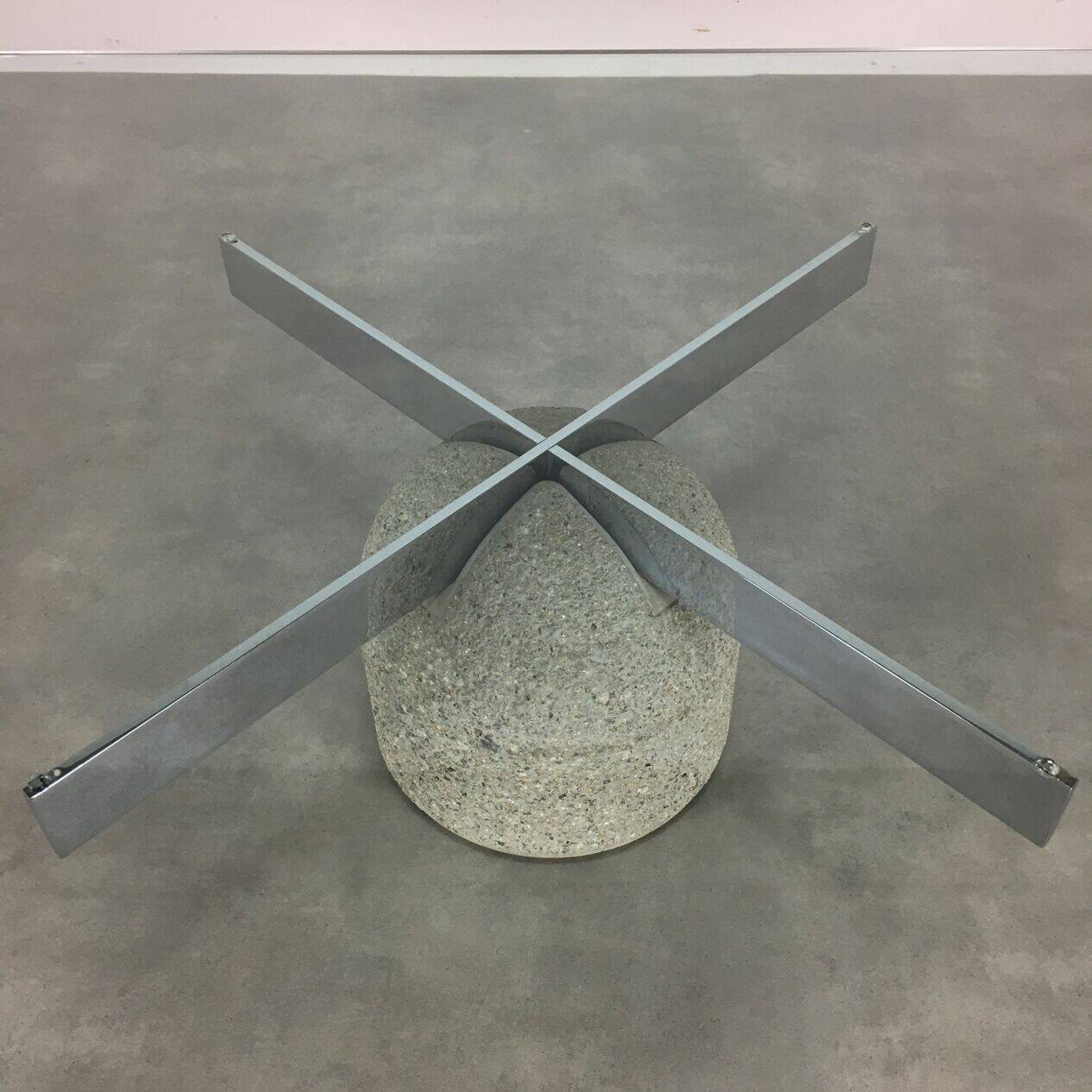 Paracarro coffee table by Giovanni Offredi for Saporiti, Italy 1970.