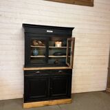 Two-piece patinated sideboard