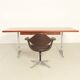 Bureau Piédestal par George Nelson pour Herman Miller, États-Unis, 1955