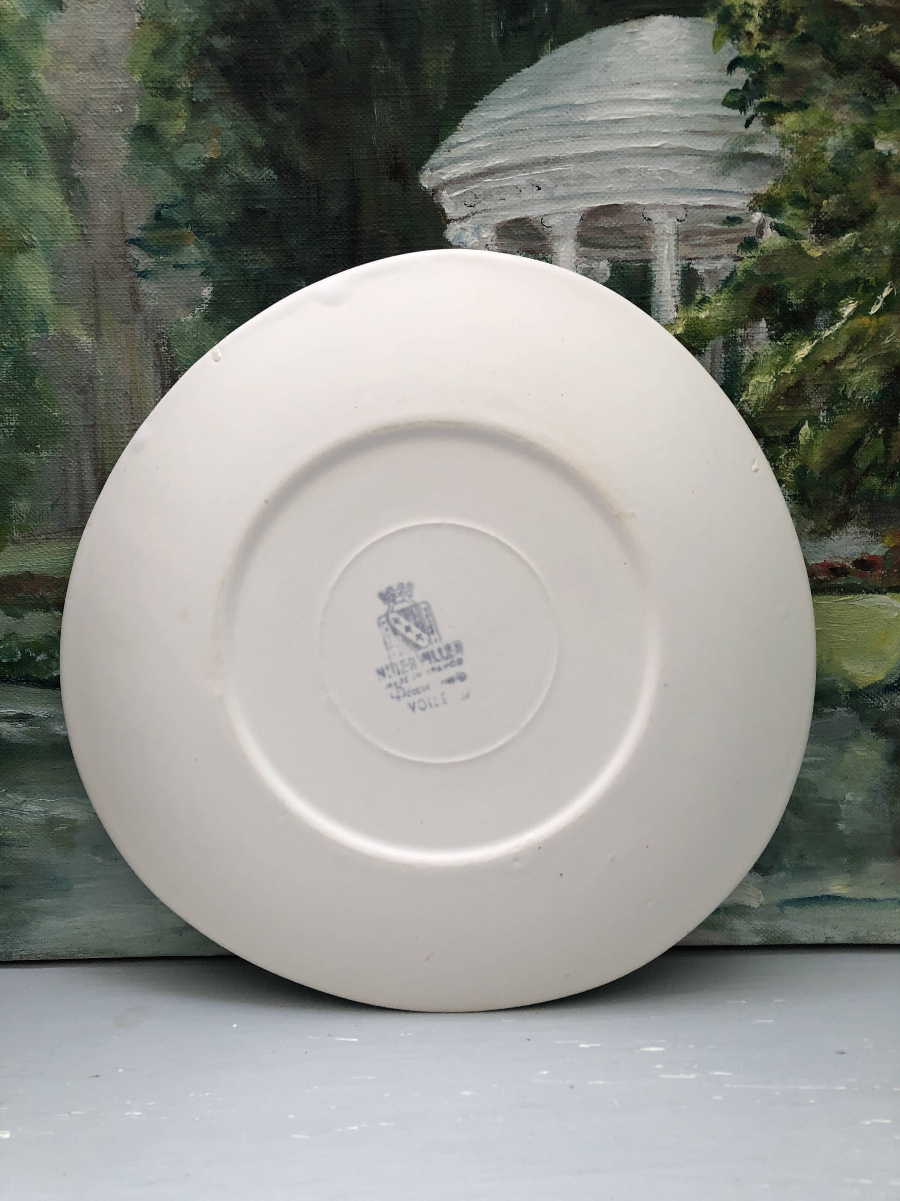 Niderviller Voile Plates