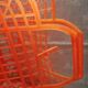 Vintage plastic shopping basket