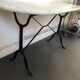 Marble bistro table