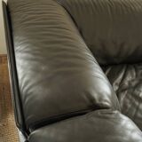 Canapé Modulaire Flandra en Cuir par Vico Magistretti pour Cassina, Italie, années 1970