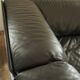 Modular Flandra sofa in leather by Vico Magistretti for Cassina, Italy, 1970s.