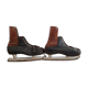 Pair of black and brown ice skates