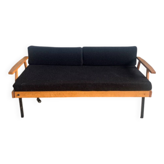 Daybed scandinave (canapé et lit), vintage 1960s