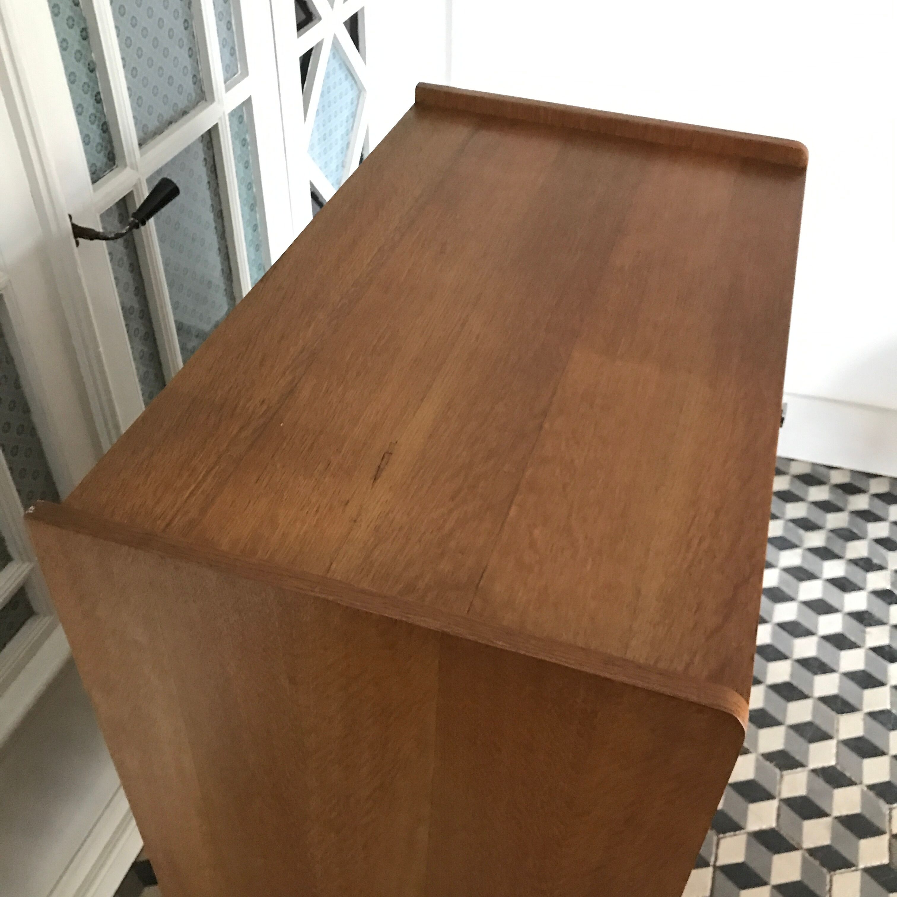 Wooden secretary