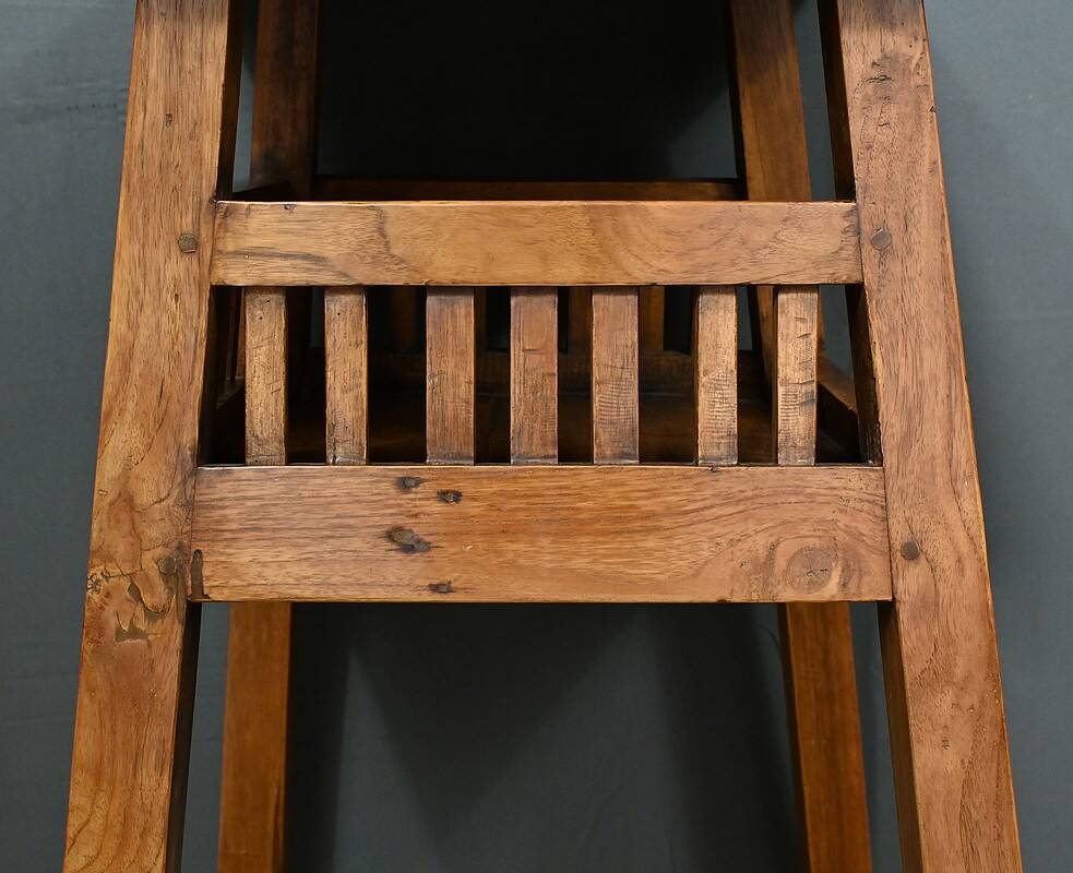 Walnut Sculptor's Stand – 19th Century