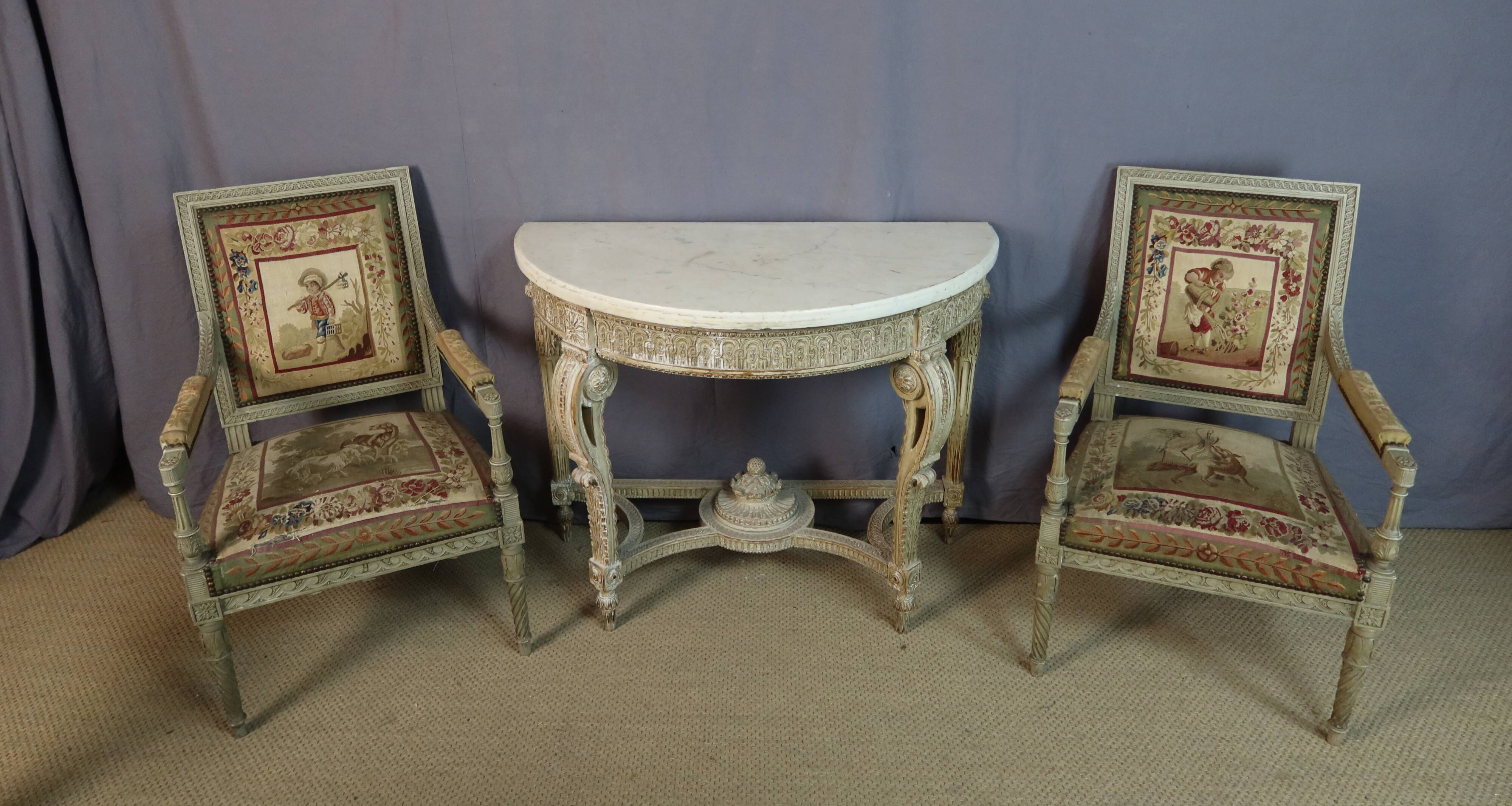 console peinte XX sècle