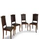 Italian art deco dining chairs 1920s