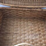 Wicker suitcase
