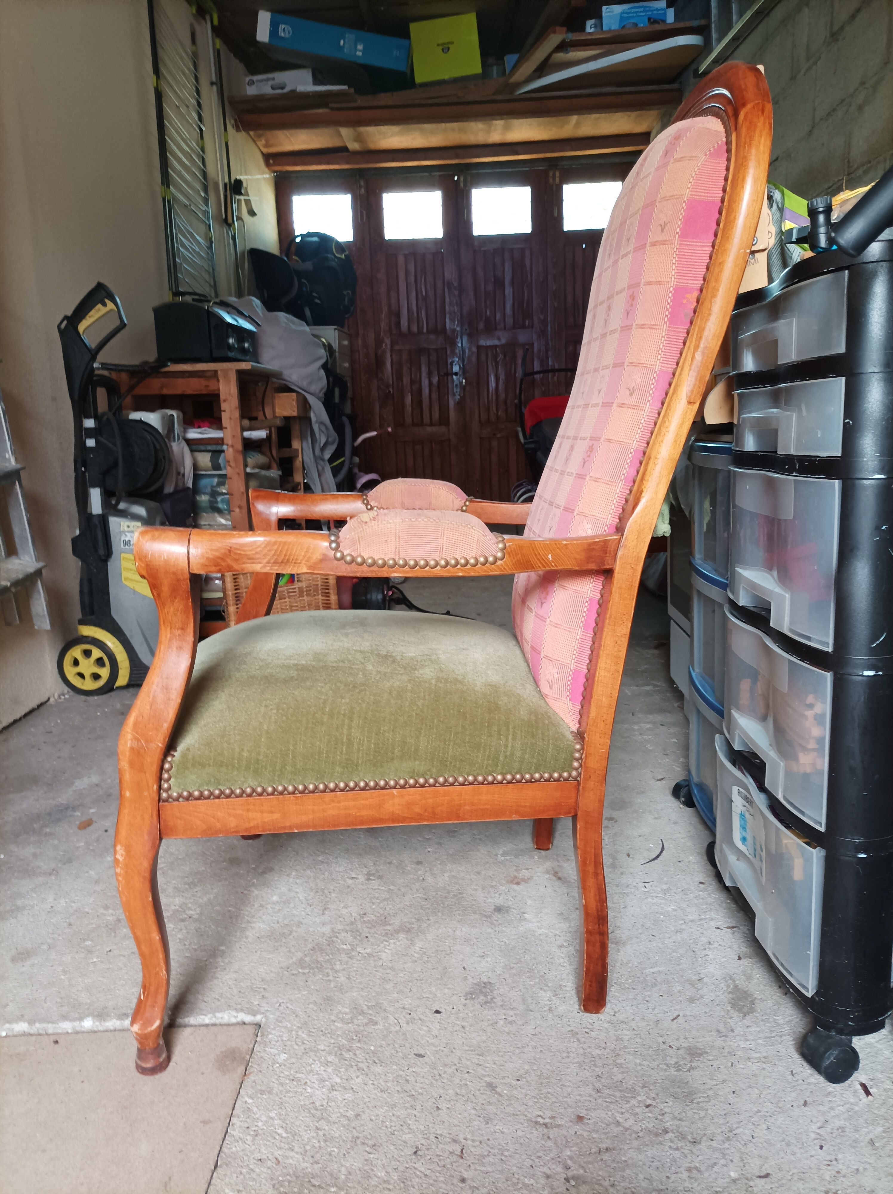 Louis Philippe style armchair