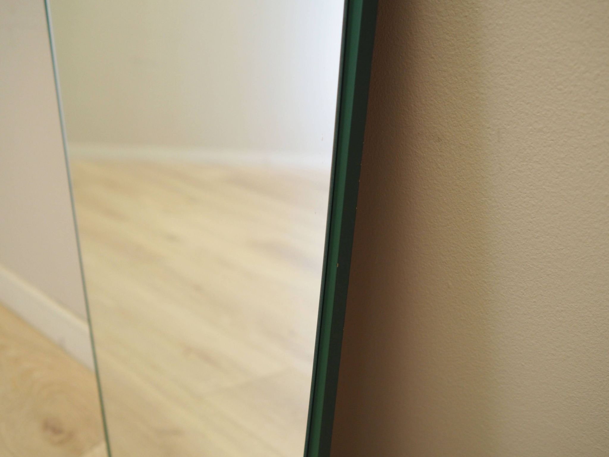 Mirror in pine frame, Danish design, 1970s, production: Denmark