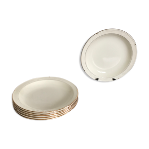 assiettes creuses Terre - fer