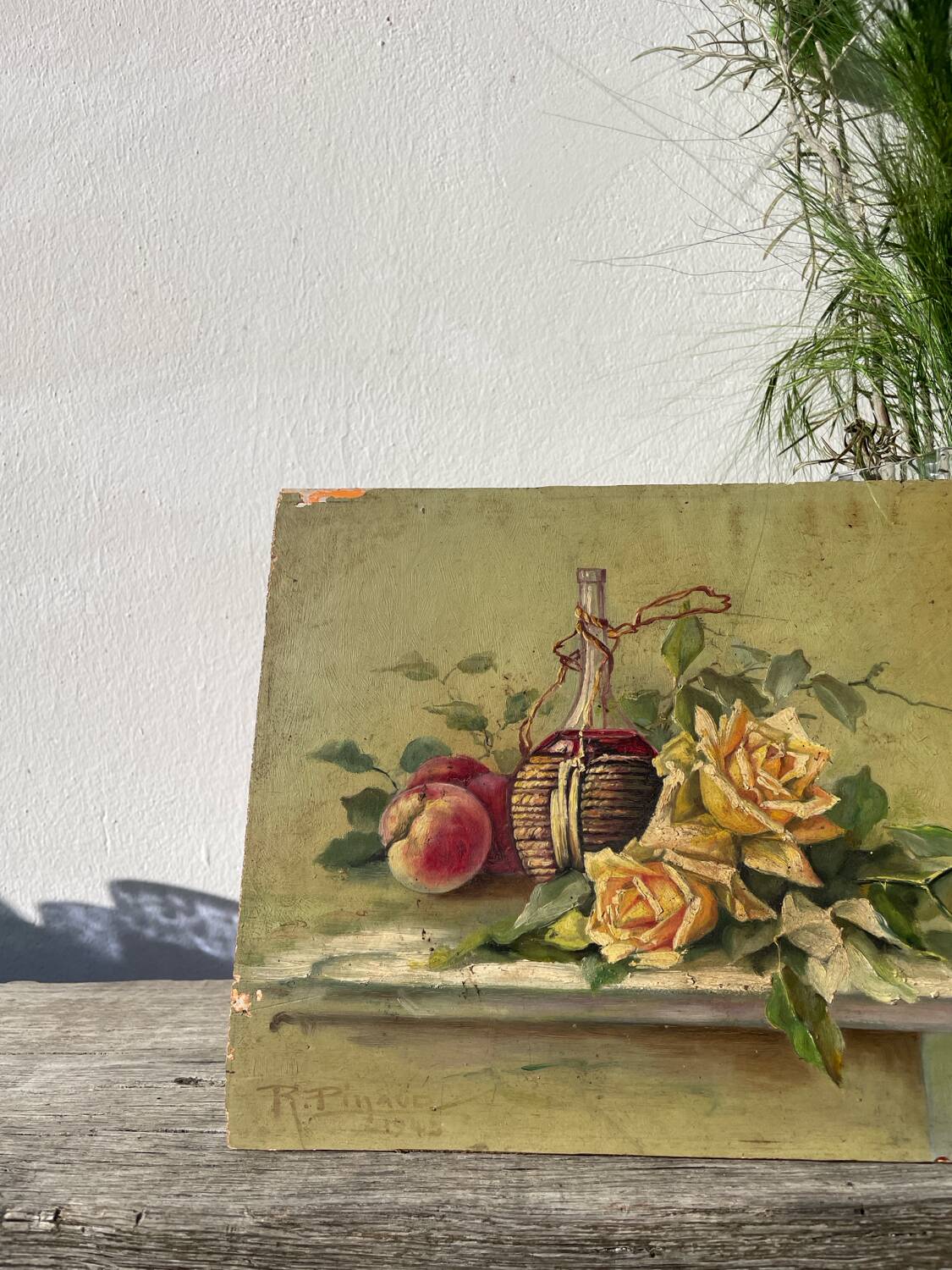 Bouquet of Flowers, oil painting, 1945