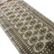 New grey bokhara runner rug - 78x234cm