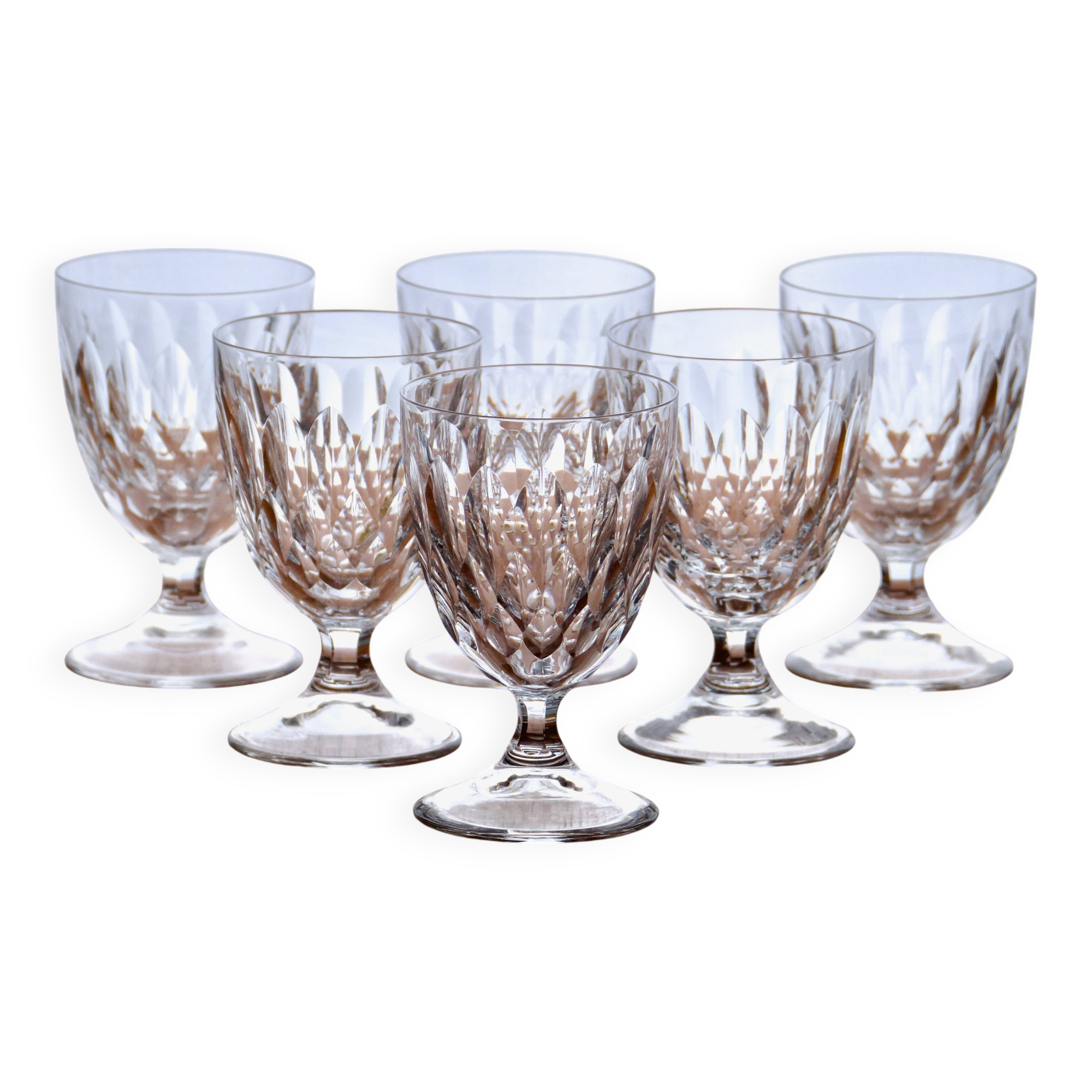 Villeroy & Boch antique crystal glasses