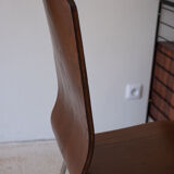 Suite of 6 scandinavian design chairs