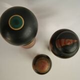 Set of 3 kokeshi (large size)