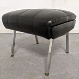 Leather Ottoman from the 50s/60s
