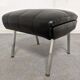 Leather Ottoman from the 50s/60s