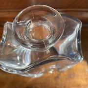 Carafe à whisky en cristal galbé