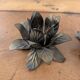 Lotus flower candle holders