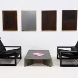 Brutalist Adjustable Lounge Chair by Sonja Wasseur 1970s