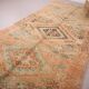 Peach Vintage Boujaad Rug 181 x 366 cm - Antique Rug - Berber wool rug
