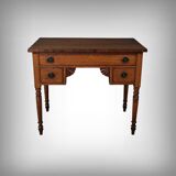 Small Oak Desk, Victorian Period, England – Late 19th Century