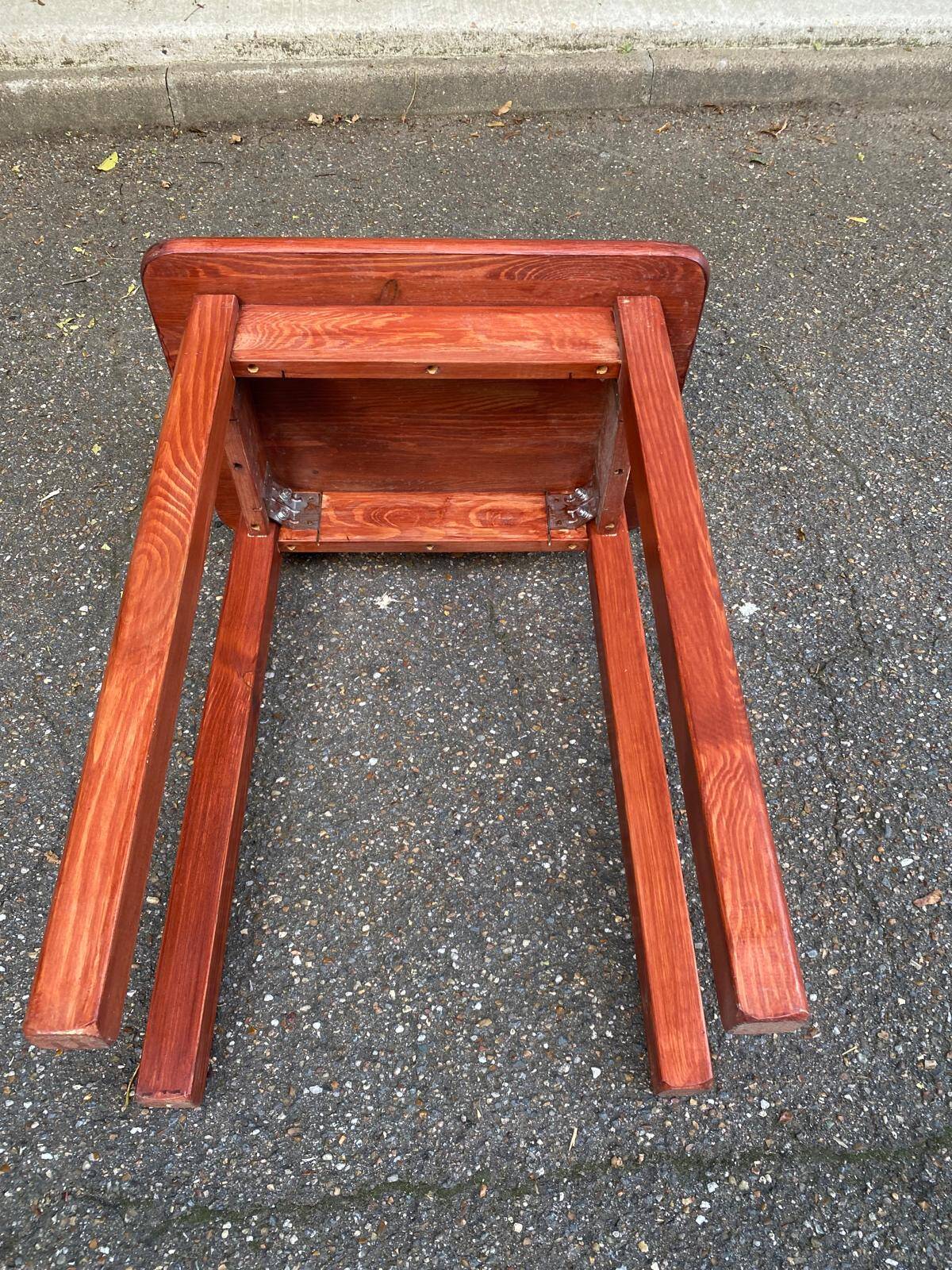 Table à manger scandinave de cuisine en bois massif