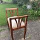 Bench, end of sofa, two-tone wooden end of bed. Old