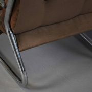 Mid-century armchair and sofa set by Gillis Lundgren Ikea Sweden 1970s