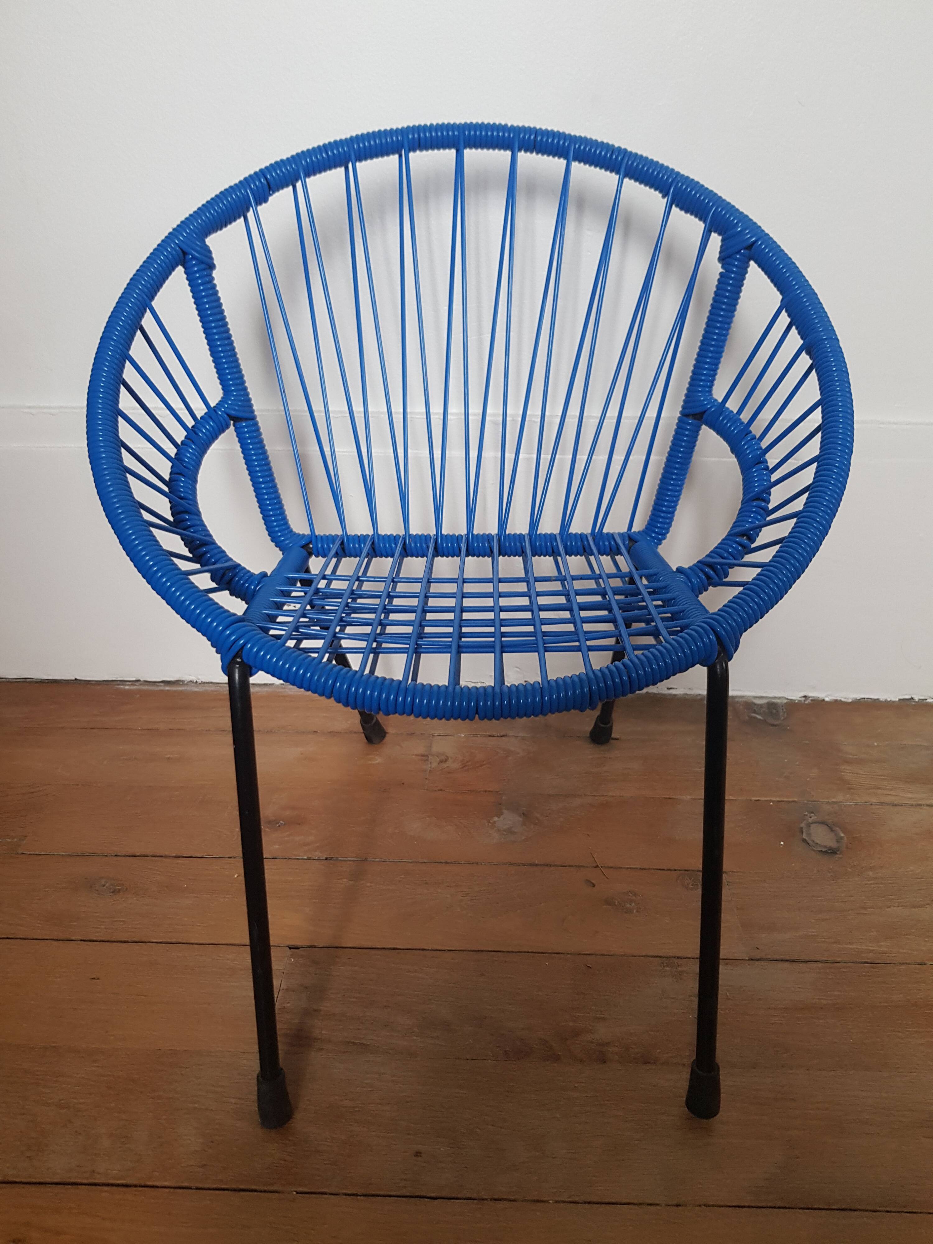 Children's chair scoubidou
