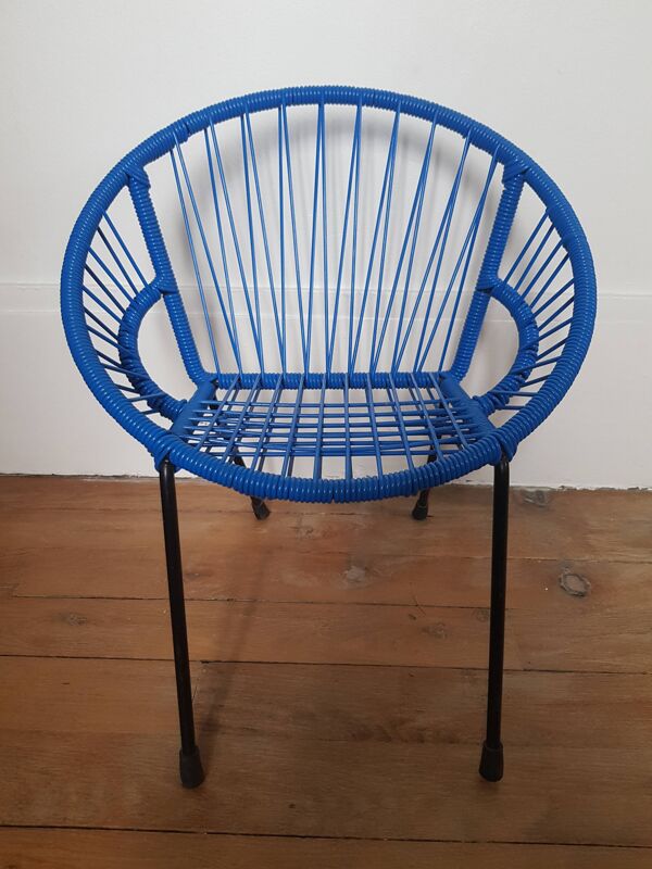 Fauteuil enfant scoubidou