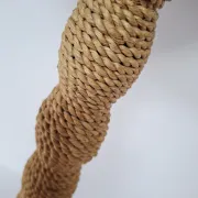 Rope lamp brutalist style
