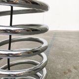 Floor lamp with spiral bulb from the German space age mid-century by Ingo Maurer for M-Design, 1960s.