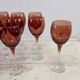 Wine glasses.