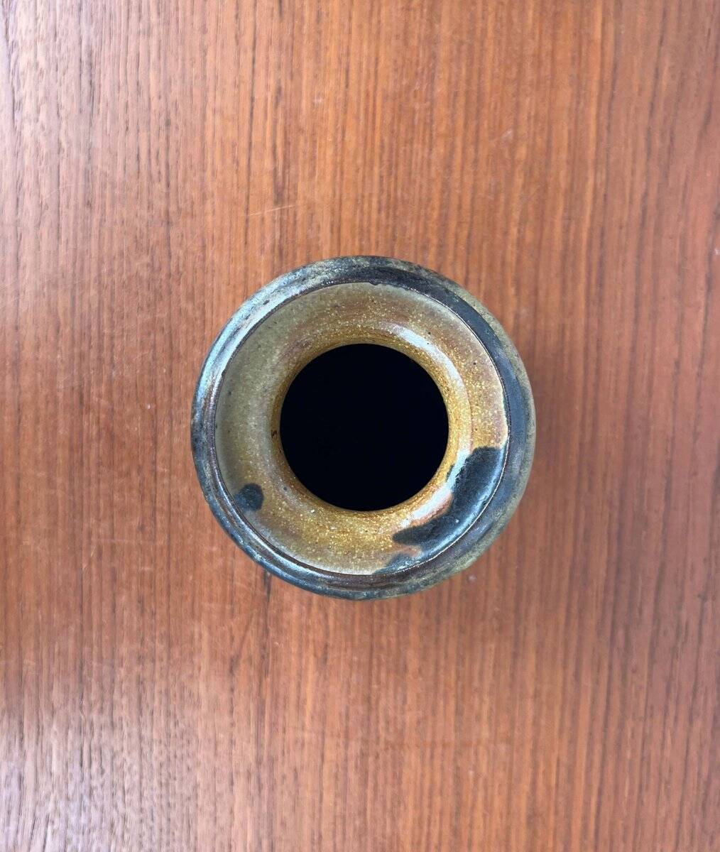 Mid-Century Modern German Studio Pottery Vase by Luise Duncker, 1960s