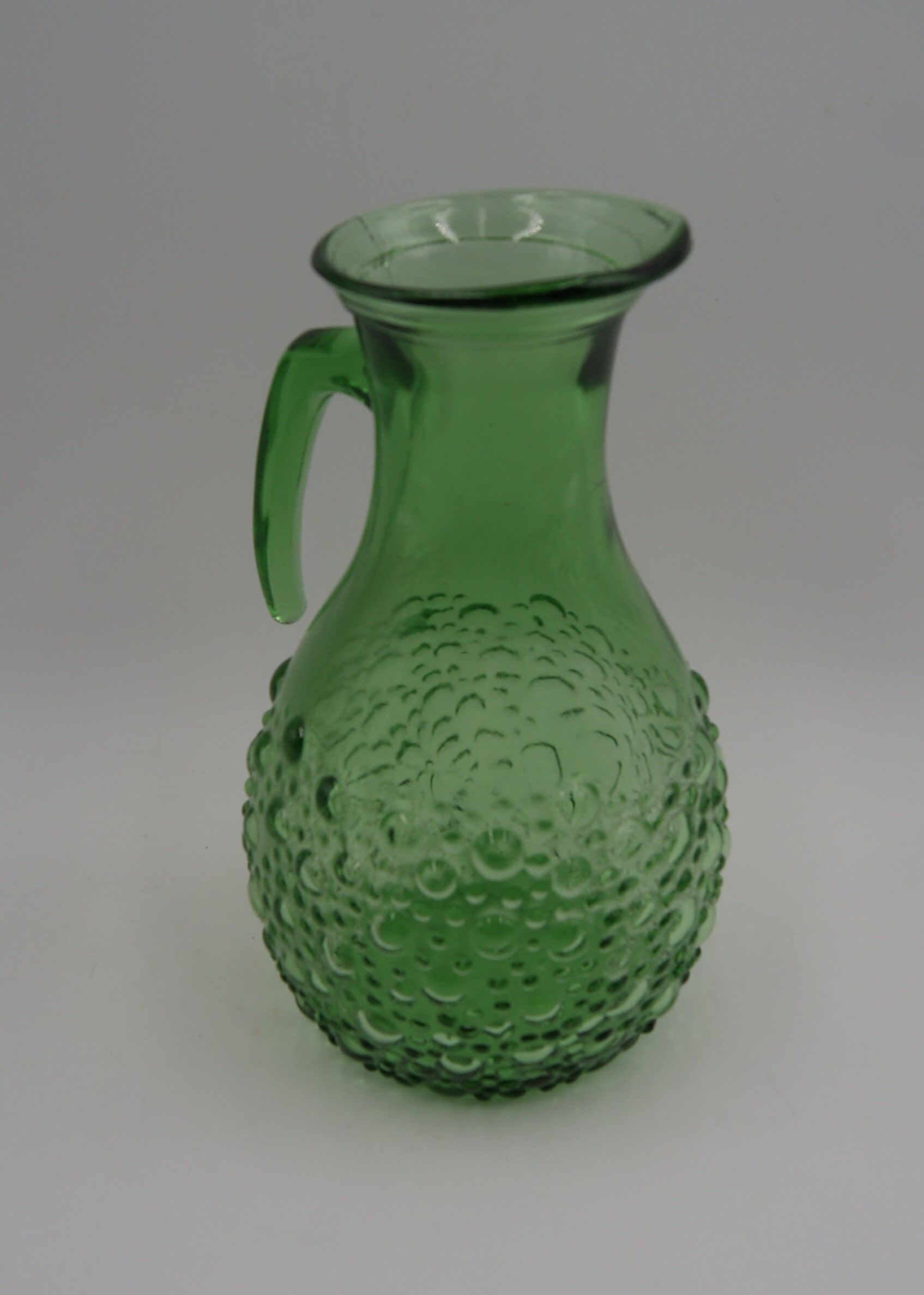 Vintage molded glass decanter