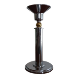 Silver and gold candle holder