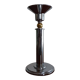 Silver and gold candle holder