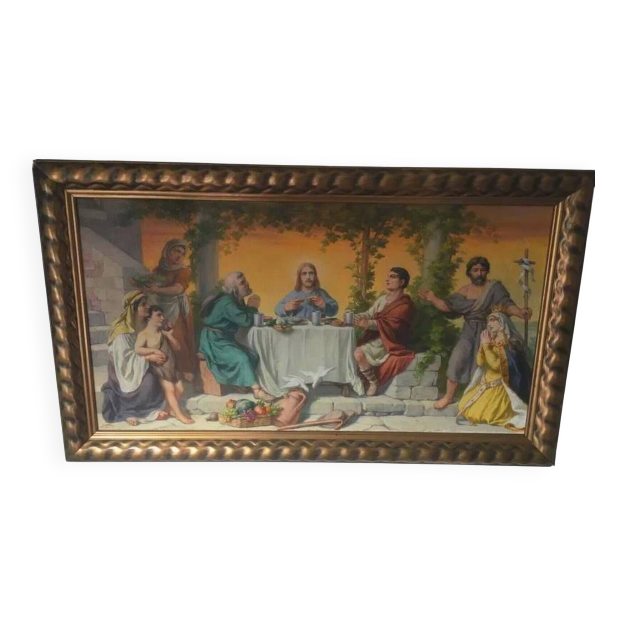 Hermann Nigg – “At the Table” Oil Painting (1925)