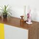 Yellow and grey U-452 sideboard by Jiri Jiroutek for Interier Praha 1960