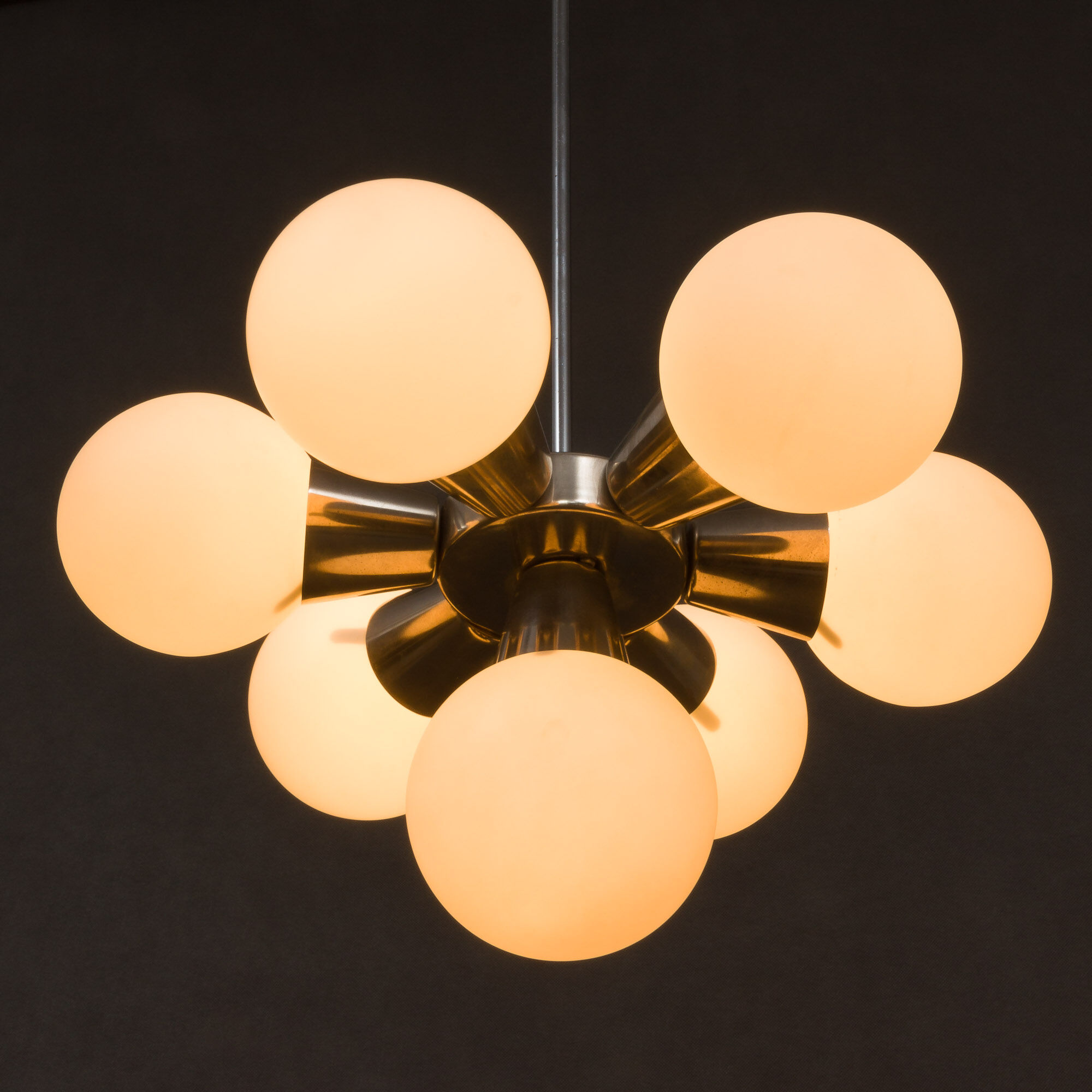 Sputnik lamp from Kamenicky Senov 1960s