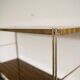 Vintage wall “string” shelf