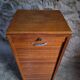 Armoire à rideau vintage en chêne | France | 1960s–1970s