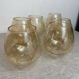 Smoked glass globes