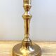 Antique Candlestick Candle Holder Flambeau Period 19th Century Gilt Bronze