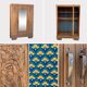 Armoire parisienne bois brut 1920